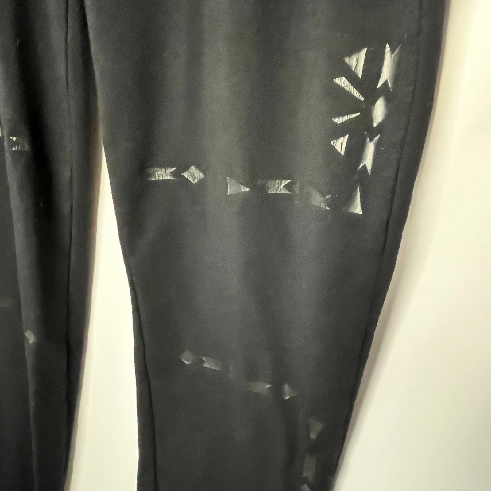 beyond-yoga joggers drawstring geometric detail cuffed sweatpants