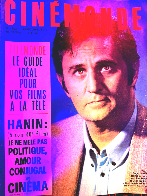 CINEMONDE Magazine 9/69  Schiffanio, Raquel Welch, Romy Schneider