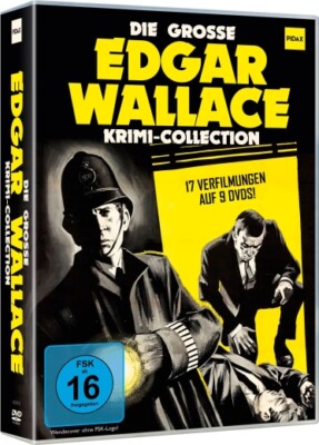 Die große Edgar Wallace Krimi-Collection * DVD 17 Verfilmungen * Pidax Neu