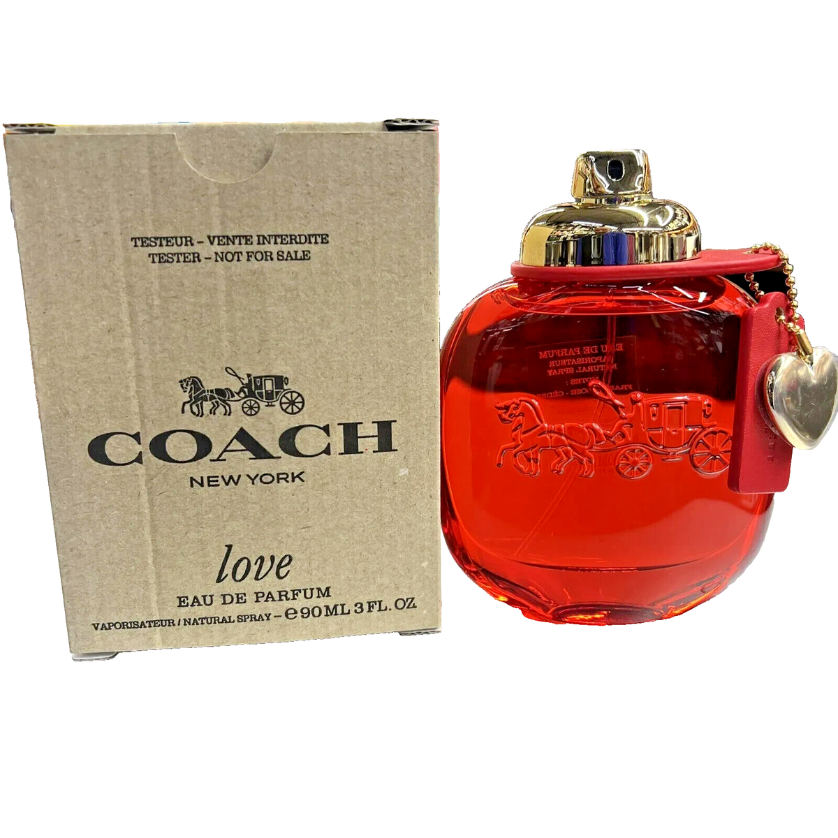 Coach New York LOVE Eau De Parfum New In Tester Box