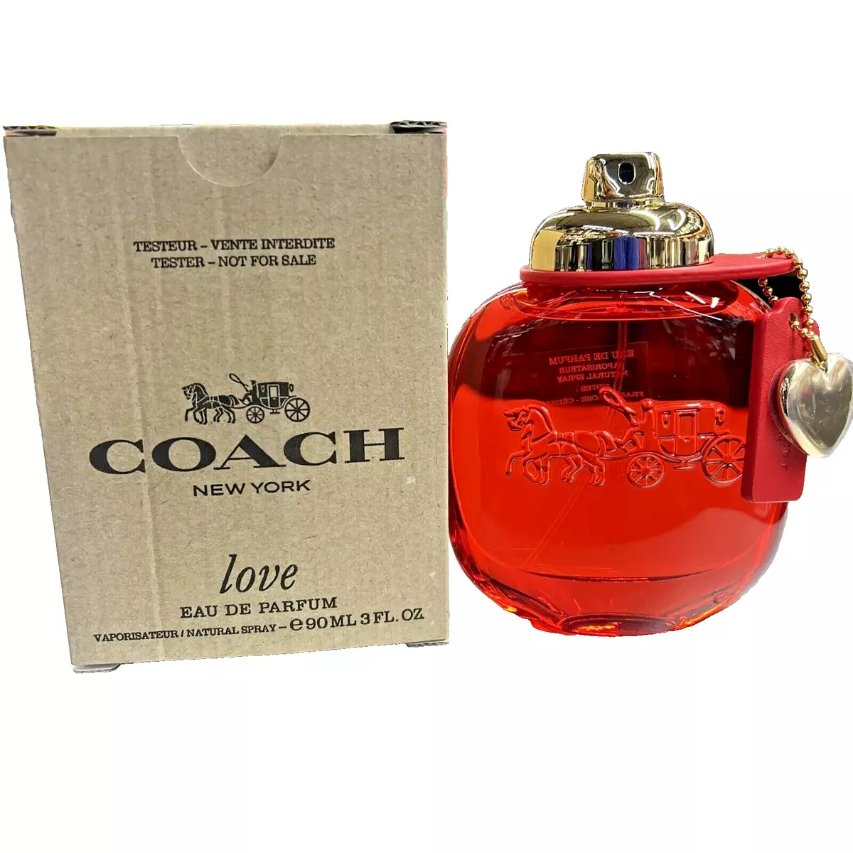 Coach New York LOVE Eau De Parfum 90ml 3.0fl.oz New In Tester Box