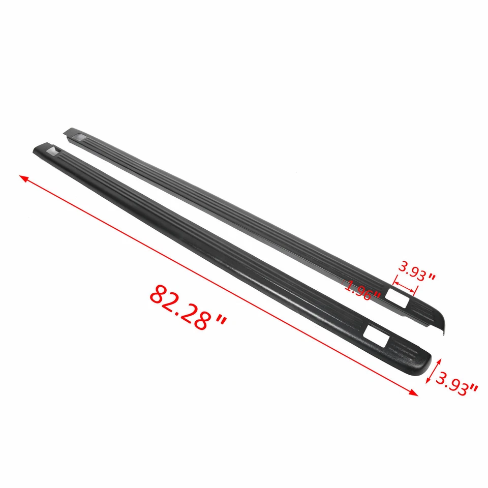 Truck Bed Rail Caps W/Holes For 1999-2006 Silverado & Sierra 1500 2500 6.5FT Foto 2 de 4