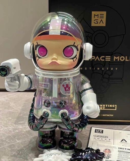 Popmart Mega Space Molly Instinctoy 400% Figure New Japan Popmart Mega Space Molly Instinctoy 400% Figure New Japan