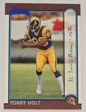 Torry Holt 1999 Bowman & Pacific Omega Rookie Rc Card Lot NFL St Louis Rams