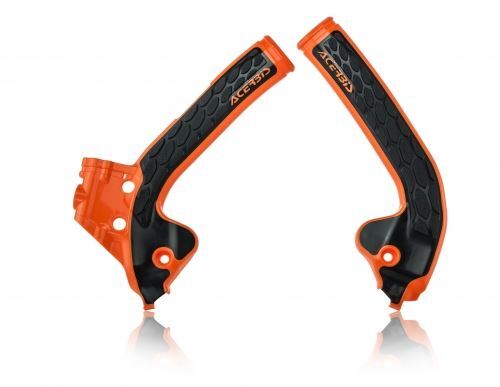 Acerbis X-Grip Rahmen SchüTzer Orange 016 FüR Husqvarna Tc 85 2018-2024-image
