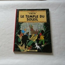 Comic Tim und Struppi Le Temple Du Soleil Herge Ausgabe Casterman C8 - 1987