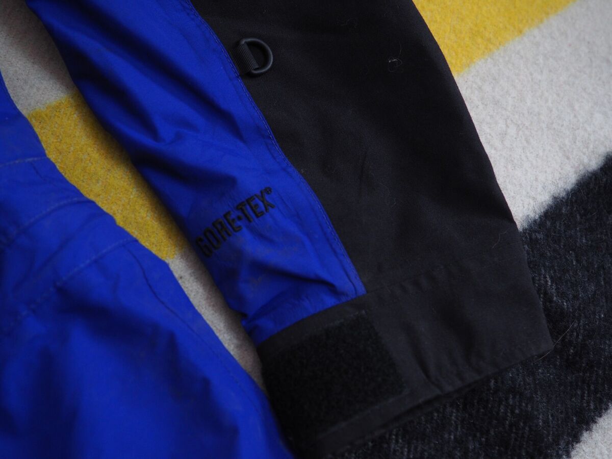 VTG 90s The North Face TNF Goretex Mountain Guide Aztec Blue VTG 90s The North Face TNF Goretex Mountain Guide Aztec Blue