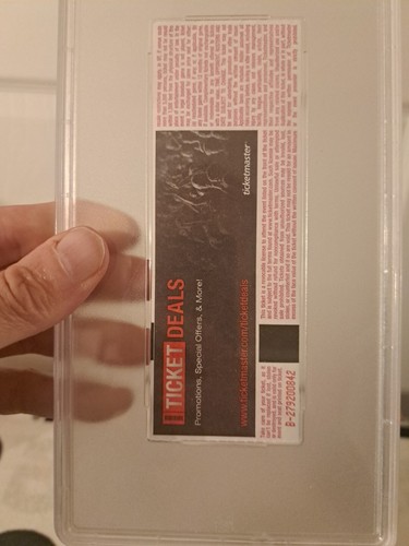 WRESTLEMANIA 34 RING SIDE TICKET SIGNED BY GOLDUST PSA/DNA SLABBED XXXIV AUTOED - Picture 11 of 13