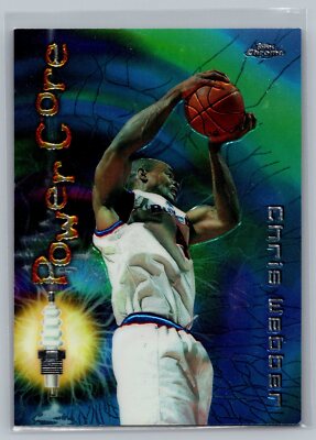 1997-98 Topps Chrome Season's Best Chris Webber #19 Washington Wizards