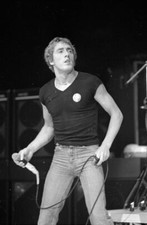 1979 ROGER DALTREY Of THE WHO Live On Stage Original 35mm Photo Negative bn