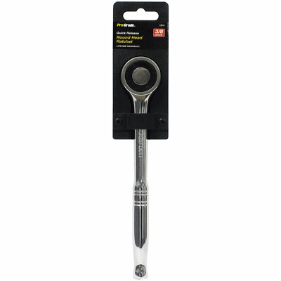 Pro-Grade Tools 3/8 Zoll Rundkopf-Ratsche – 72 Zähne, Mit Dyna-Drive System, Chrom-Vanadium-Stahl