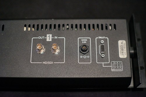 Marshall Electronics V-R72P-2HDSDI Dual 7" LCD Monitor with power cord. - Picture 9 of 13