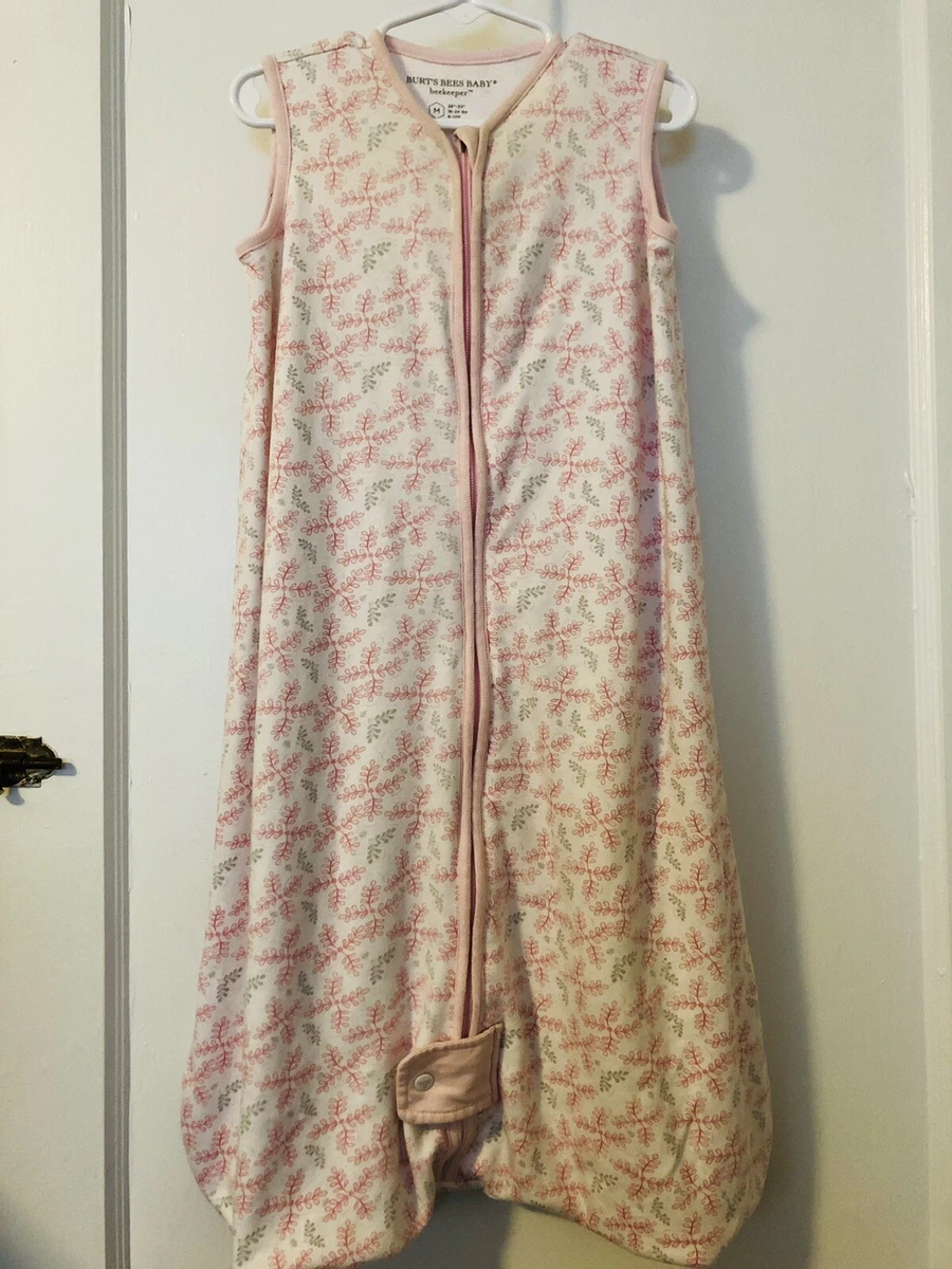 Burt s Bees Baby Beekeeper Pink Wearable Blanket 100 Organic