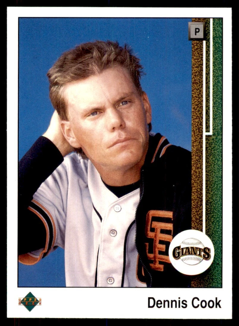 Dennis Cook trading card