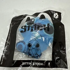 2022 McDonalds Happy Meal Toy "Sittin’ Stitch" #7 Mini Plush NEW