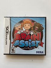 Brain Assist (Nintendo DS, 2008) New Factory Sealed Sega OOP Puzzle SHIPS FAST!!