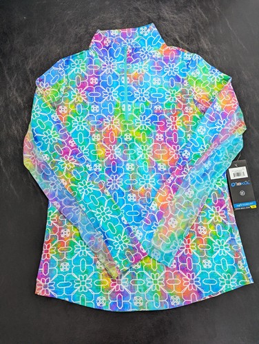 NWT WOMEN'S IBKUL PULLOVER, SIZE: XS, COLOR: SANDRA SEAFOAM (J563)