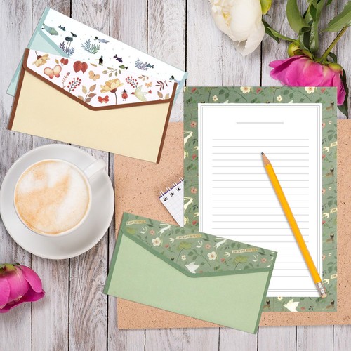 Stationary Writing Paper and Envelopes Set - Stationery Set with Lines - Picture 7 of 7