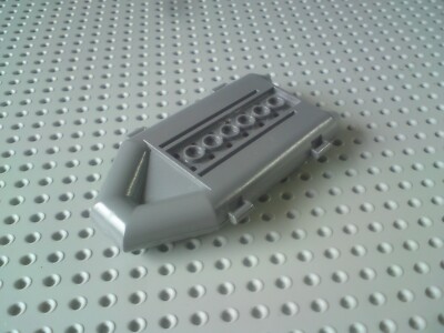 Lego Boat Inflatable Dinghy 12x6 [30086] Modern Dark Grey x1