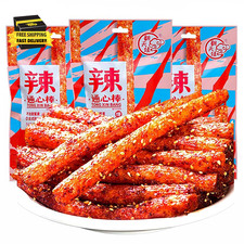 Latiao Spicy Strips 3 Packs Latiao Spicy Gluten Classic Chinese Special Snack Fo
