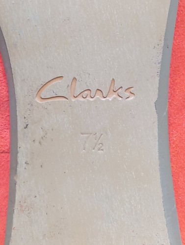 CLARKS Décolleté accollato Donna Décolleté Taglia IT 41 rosso stile casual - Foto 4 di 5