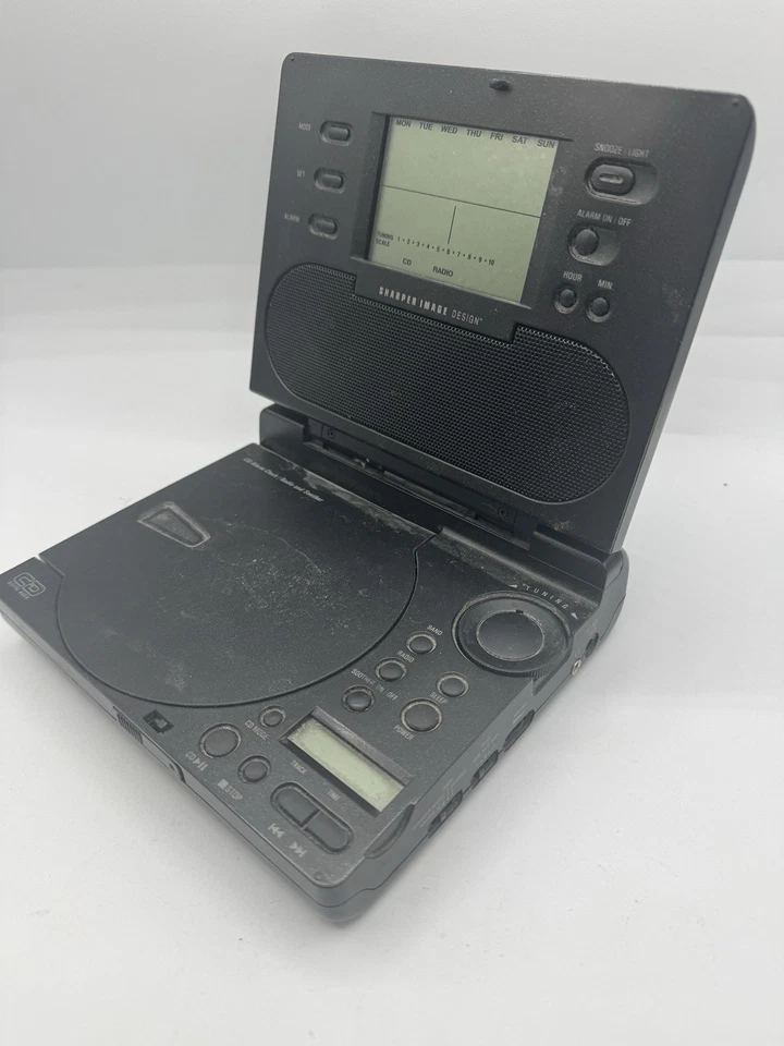 Sharper Image Portable CD/ AM-FM Radio Soother SI586 Non-working - Image 2 of 4