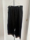 NWT Fabindia Cotton Satin PALAZZO IJAR Dress PANT WIDE LEG Black & Gold Brocade — photo 9