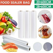 Textured Vacuum Sealer Bags Vac Seal Dry Wet Pack Food Saver Storage Bags UK