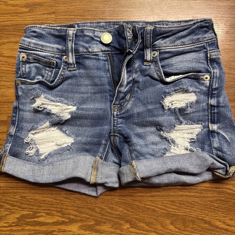 Women's American Eagle Outfitters Denim Shorts Size 0