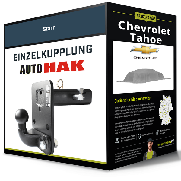 Starre AnhäNgerkupplung für Chevrolet Tahoe 94- Typ GMT400 Auto Hak NEU-image