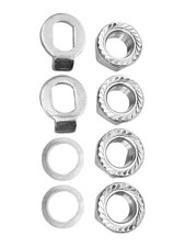 Mozzo Ebike Acciaio 16mm Motore Bici Elettrica Facile Installazione Distribuzione Carico