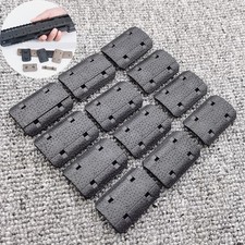 Tactical M-lok Rail Cover 12PCS Polymer Mlok System Covers Fit Mlok Rail System