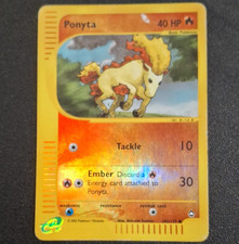 The Pokemon Company Pokemon TCG Ponyta 102/147 Aquapolis Rev Holo C Basic 40HP on eBay