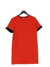 Boden T-Shirt Midi Dress UK8 in Orange