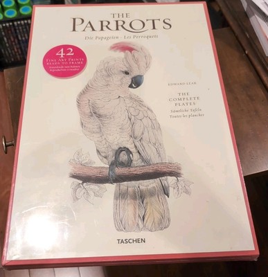 The Parrots Taschen Edward Lear The Complet Plates Sealed 42 Fine Art Print MIB