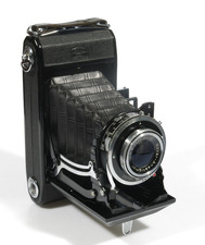 PRL) ZEISS IKON NETTAR 515/2 FILM CAMERA ANALOGICA SOFFIETTO FOLDING PHOTO CAM