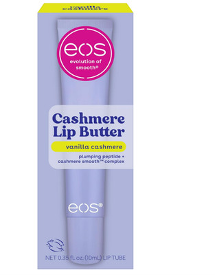  eos Vanilla Lip Butter - Plumping Peptides, Smoothing Formula, Shea Butter, Lip