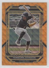 2023 Panini Prizm Orange Wave Prizm 27/50 Termarr Johnson #126 19ed