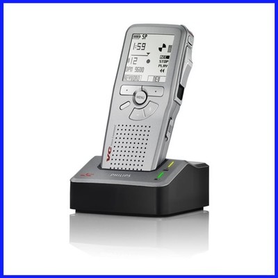 Philips Pro Digital Voice Recorder inkl. 256MB SD-Karte + USB-Dock - LFH 9600