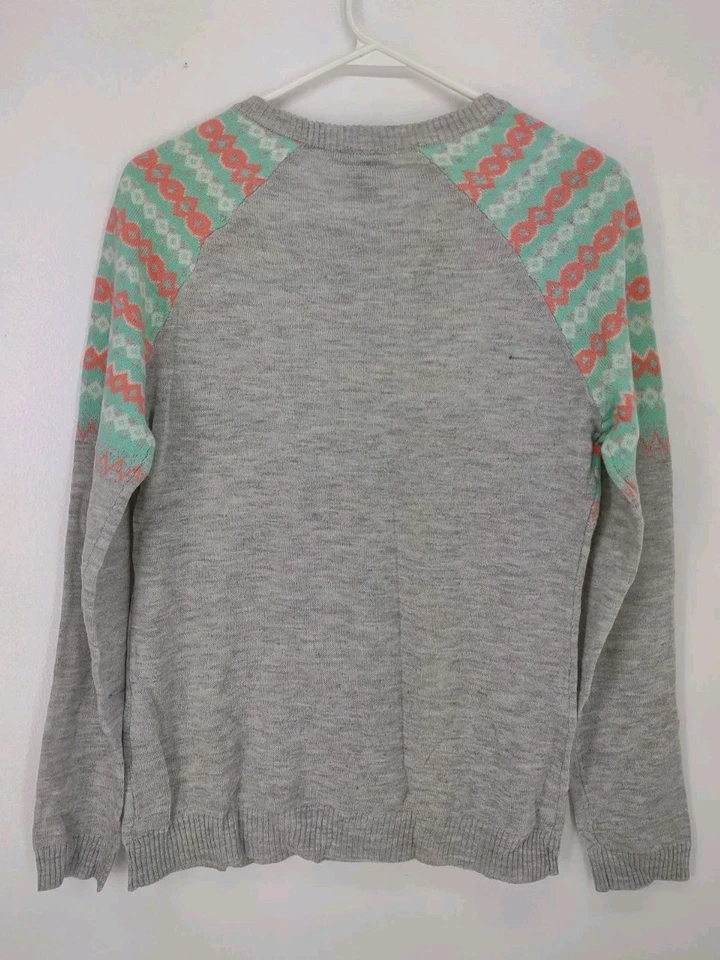 Suéter Pullover Rue 21 Talla L Acrílico Manga Larga Multicolor Nuevo con Etiquetas Foto 4 de 4