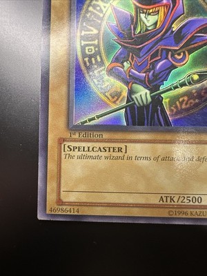 Yu-Gi-Oh Dark Magician LOB-005 the Legend of Blue Eyes White