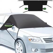 Windscreen Cover Window Screen Frost Ice Snow Sun Dust Protector for Car Van SUV