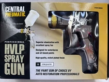 Central Pneumatic Professional HVLP Auto Paint Spray Gun 20 oz.