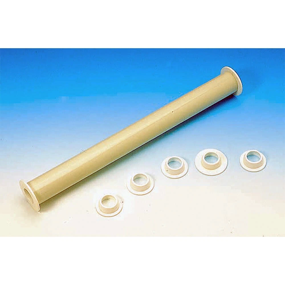 MATFER BOURGEAT PLASTIC ROLLING PIN, ADJUSTABLE DOUGH THICKNESS 140030