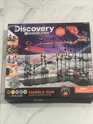 Discovery Mindblown Space race marble run 340-Piece construction Set