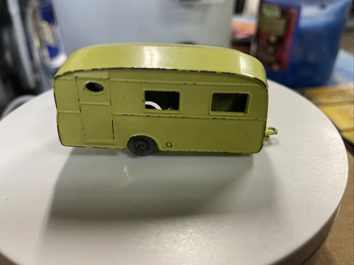 Matchbox Lesney #23 1958 Berkeley Cavalier Caravan, Lime Green, GPW - Nice!