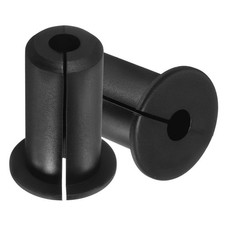 2 Pcs 3/4" Wall Grommet Cable Routing Kit for 7.5mm Hole Black