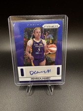 2025 Panini Prizm WNBA - Dearica Hamby Blue Auto /75 Los Angeles Sparks