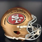 BROCK PURDY Signed AUTHENTIC Full Size Helmet On Field 49ers (Fanatics)