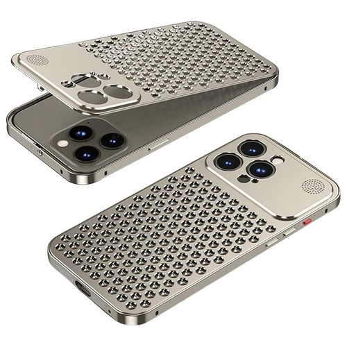 For Samsung S22 S23 S24 Case Aluminum Metal Frame Back Heat Dissipation Hollow - Picture 33 of 34